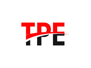 TPE Letter Initial Logo Design Vector Illustration