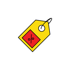 Sale icon vector design flat
