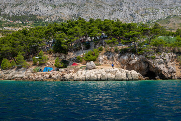 Hot summer day in Dalmatia - obrazy, fototapety, plakaty
