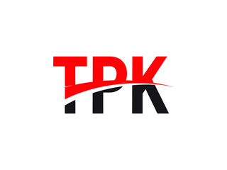 TPK Letter Initial Logo Design Vector Illustration