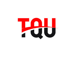 TQU Letter Initial Logo Design Vector Illustration
