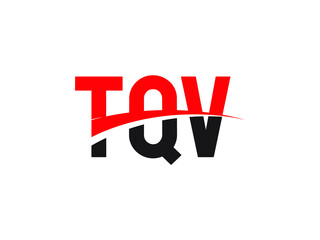 TQV Letter Initial Logo Design Vector Illustration