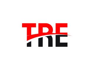 TRE Letter Initial Logo Design Vector Illustration