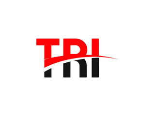 TRI Letter Initial Logo Design Vector Illustration