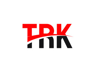 TRK Letter Initial Logo Design Vector Illustration
