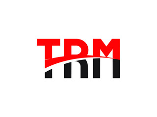 TRM Letter Initial Logo Design Vector Illustration