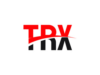 Fototapeta premium TRX Letter Initial Logo Design Vector Illustration