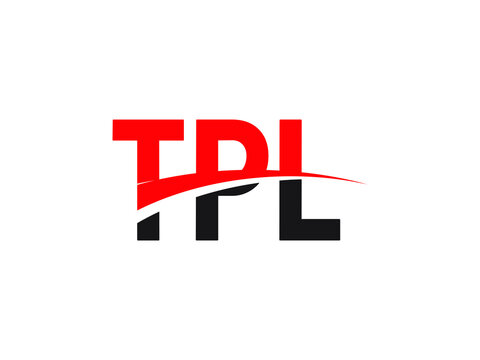 TPL Letter Initial Logo Design Vector Illustration