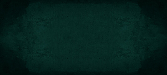 Green dark abstract grunge background with scratches, Scary dark walls, concrete cement pattern texture for background