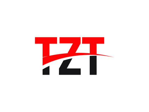 TZT Letter Initial Logo Design Vector Illustration
