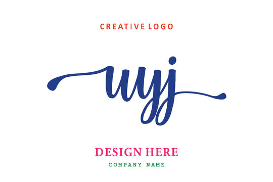 UYJ lettering logo is simple, easy to understand and authoritative