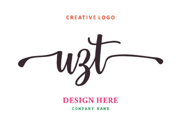 UZT lettering logo is simple, easy to understand and authoritative