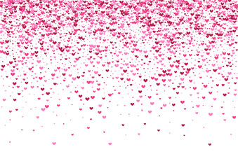 Rose Day Heart Background. Purple Group Frame. Red Confetti Many. Pink Pattern Backdrop. Paper Wallpaper.