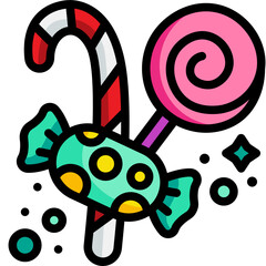 candy line icon