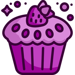 cupcake Two Tone icon