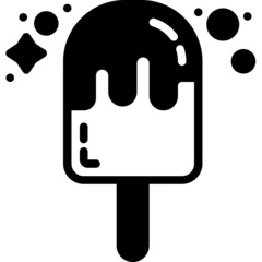 popsicle solid line icon