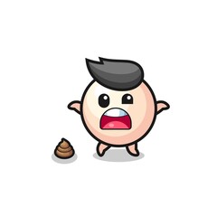 pearl earth surprised to meet poop