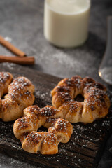 Delicious apple strudel