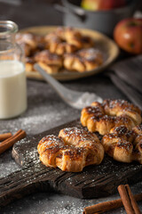 Delicious apple strudel