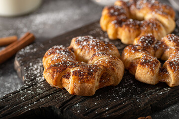Delicious apple strudel