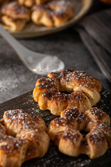 Delicious apple strudel