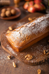 Homemade pumpkin bread