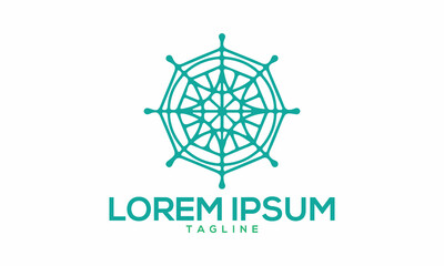 Unique design logo Modern and minimalist vector and abstract logo