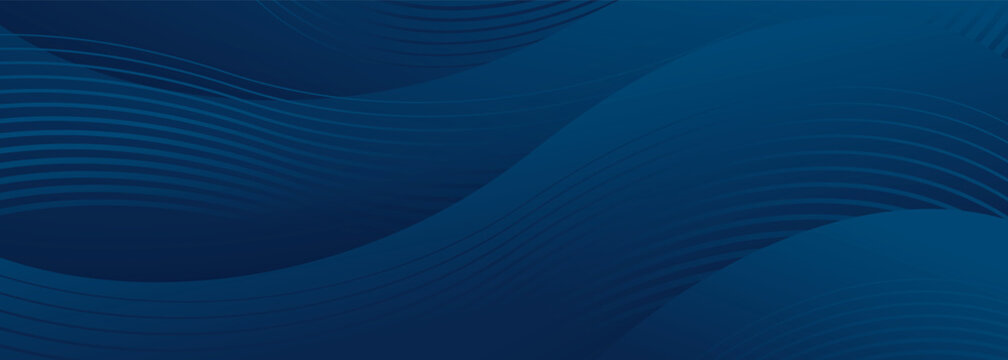 Luxury paper cut background, Abstract  blue decor