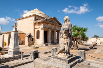 Naklejka premium Campos cemetery, Mallorca, Balearic Islands, Spain