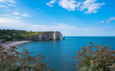 Fototapeta premium Cliffs of Etretat - France