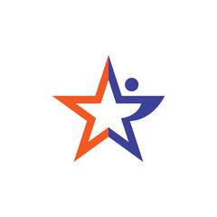 People star logo and vector images