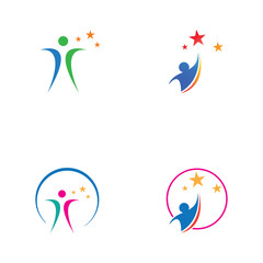 People star logo and vector images