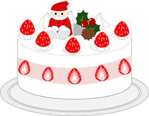 クリスマスショートケーキ