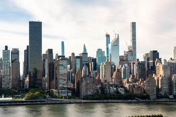 Fototapeta na wymiar New York city skyline
