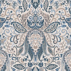 Abstract floral ornaments, flowers and blossom