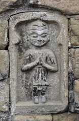 Small sculptures in Baijnath Temple, Himachal Pradesh.