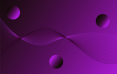 abstract purple background with circles