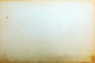 Old yellowed paper with stains