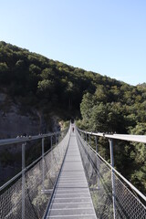 Drac footbridge near Grenoble
