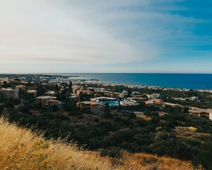 Obraz premium view of Chersonissos bay 2