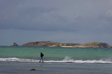 Town of Saint-Malo, a touristic icon in Brittany