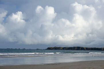 Town of Saint-Malo, a touristic icon in Brittany