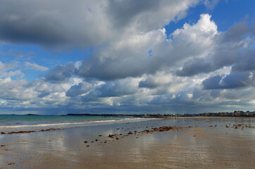 Town of Saint-Malo, a touristic icon in Brittany