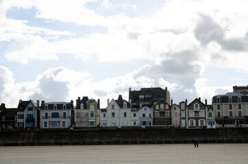 Town of Saint-Malo, a touristic icon in Brittany