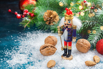 Christmas nutcracker toy soldier