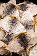 dried fish texture