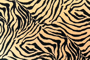Tiger fabric texture. Symbol of 2022 Tiger