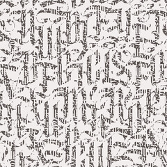 Abstract seamless pattern with ornate Gothic letters. Repeating background with medieval Latin letters. Vector texture in grunge style. Suitable for wallpaper, wrapping paper, fabric design