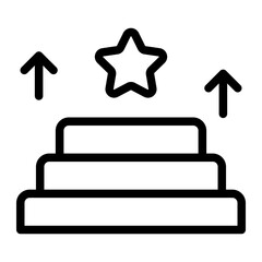 Success up line icon