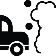 car service and repair icon               car smoke  and pollution